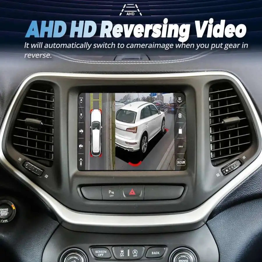 Carplay Screen Navi 8.4inch Car Radio Stereo for Jeep Cherokee 2014-2021 Android 15 Multim