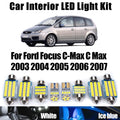 16-Piece LED Interior Light Kit for Ford Focus C-Max C Max 2003-2005 - Canbus Dome Map Door Trunk Bulbs | AUTOKITSHOP
