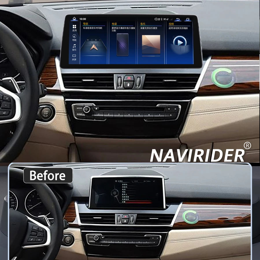 DSP Navirider 12.8inch Screen For BMW 2 Series 2013-2017 Car Multimedia Video Player Head