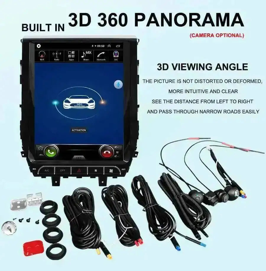 256GB Android carplay screen For Toyota Land Cruiser VXR lc200 2017-2021 Car Auto GPS 12.1