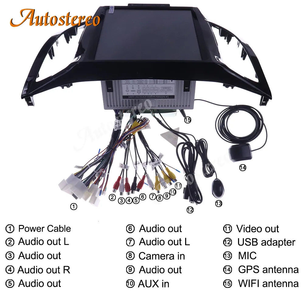 Carplay Android 13 Screen For Mitsubishi L200 2015-2021 Tesla Style Car GPS Navigation Car