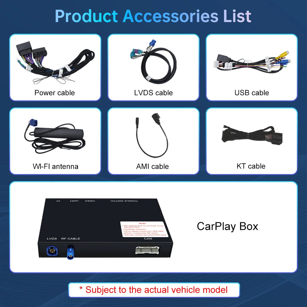 Road Top Wireless CarPlay Android Auto Interface for Audi A8 D4 2012-2018, with AirPlay Mi | AUTOKITSHOP