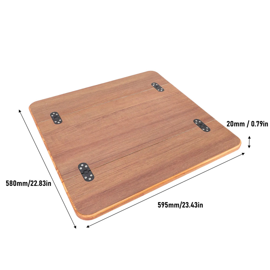 Pontoon Boat Table Top RV Table Top Coated Finish Foldable Stylish Wood Boat Marine Table Top fo - Automotive LED Light