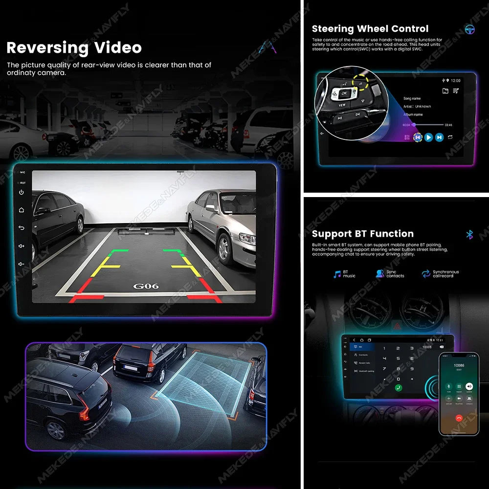 Android 14 Carplay Android Auto Car Radio Multimidia Video Player For KIA PICANTO Morning