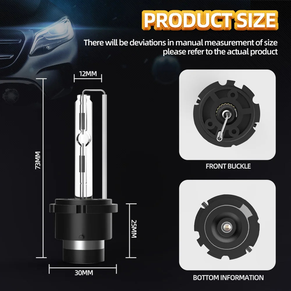 35W HID Xenon Headlight Bulbs 20000LM Canbus LED Headlamps 6000K For Mercedes-Benz CLS (C2