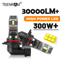 30000LM CSP Chips LED Headlight Bulbs 300W H4 H7 H11 9005 HB3 9006 HB4 Car Lamps 12V 6500K