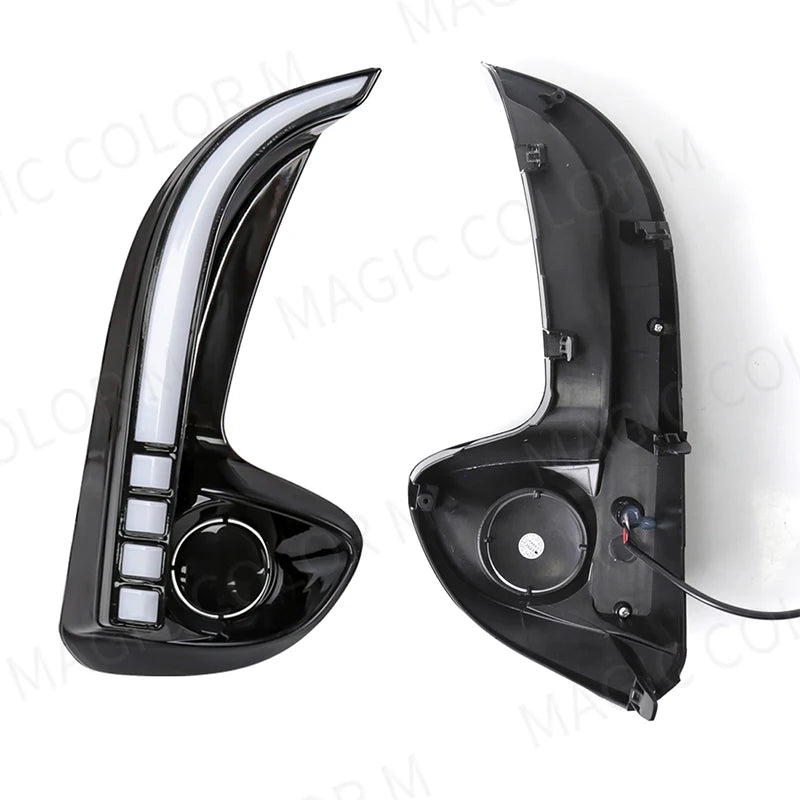 LED Daytime Running Light For Toyota Yaris Vios 2020 2021 2022 DRL Front Bumper Daylights  | AUTOKITSHOP