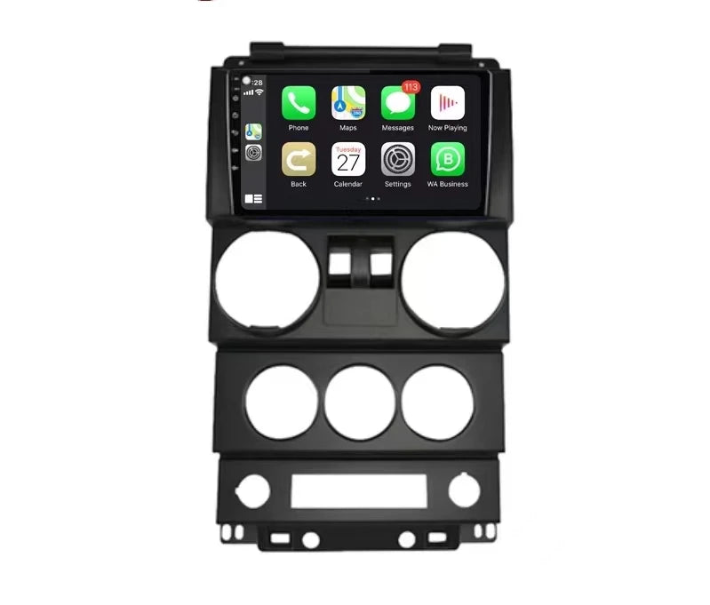 8Core 8G+128G Android 12 QLED 1280*720P Car Multimedia For Jeep Wrangler Unlimited 3 JK 20