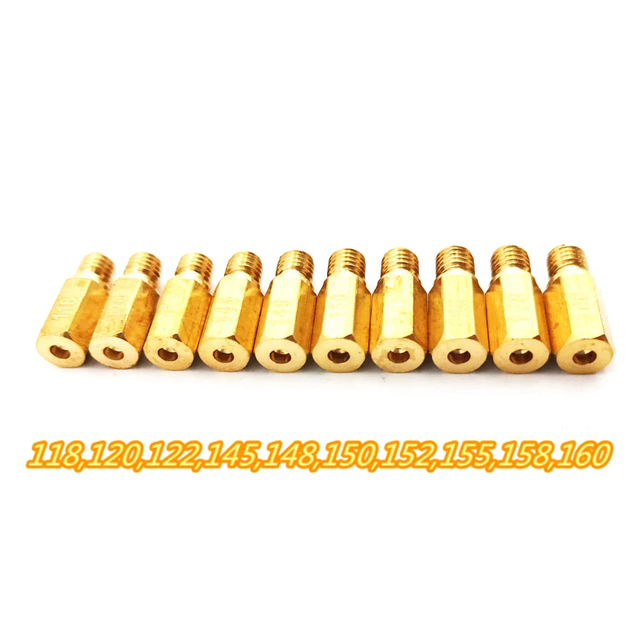 Here, we offer one Set of 10 Main jets