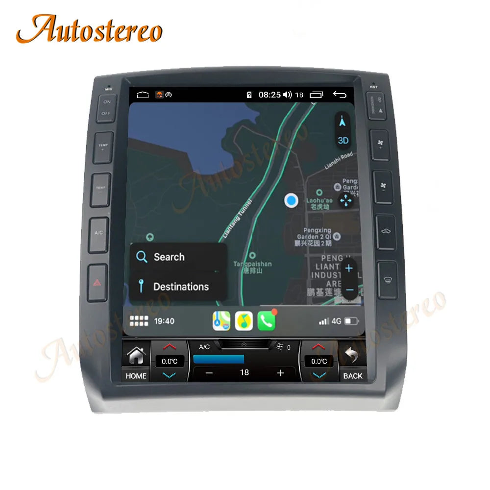 Carplay Android 13 For Toyota Tacoma 2005-2015 Tesla Screen Car Radio GPS Navigation Auto