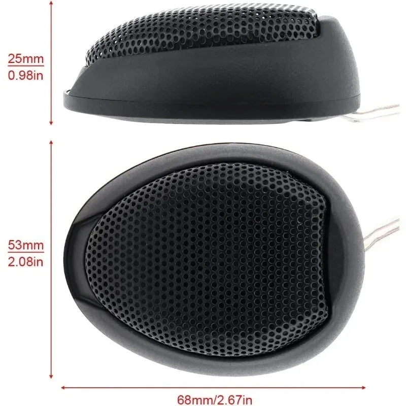 Hifi-level Audio Universal Car Dome Tweeter 1 Pair of 1000w Waterproof Super Power High Noise Re - Automotive LED Light