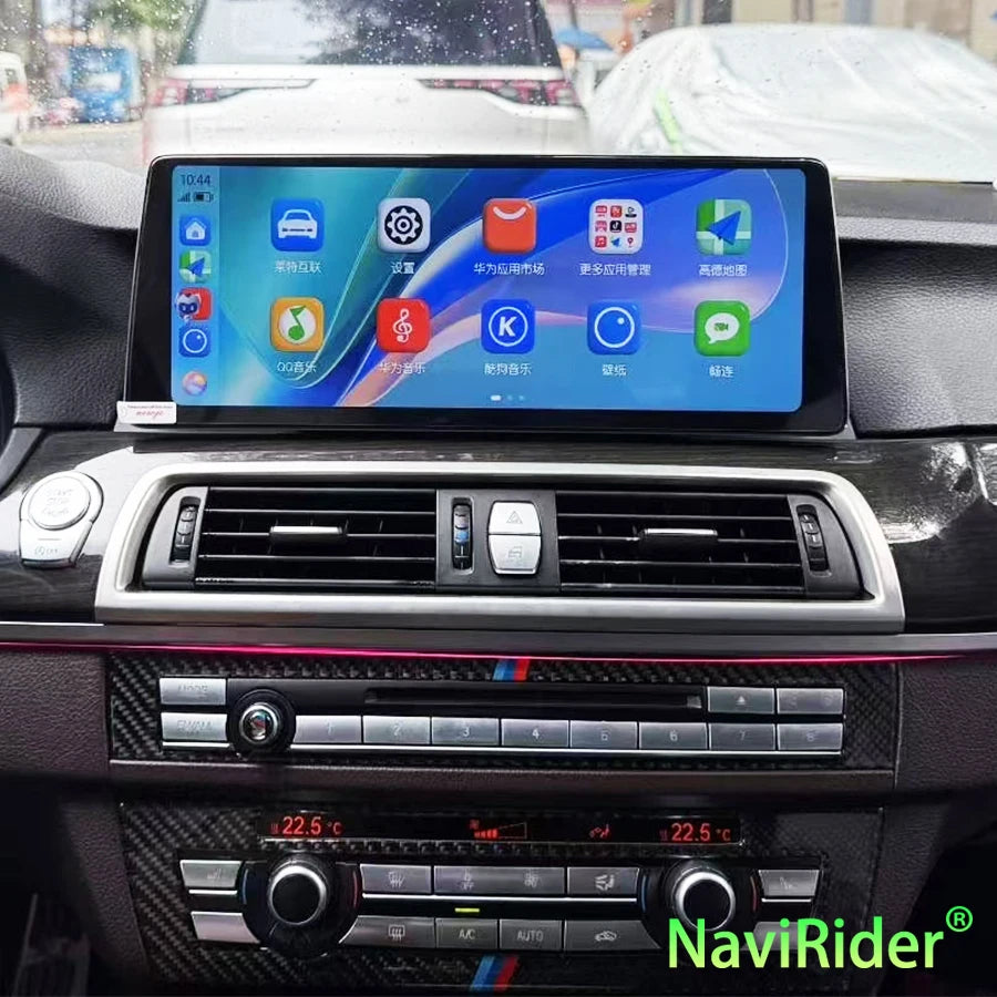 12.8" Android Screen For For BMW 5 Series F18 F10 F11 2011-2017 Car Radio Stereo Multimedi