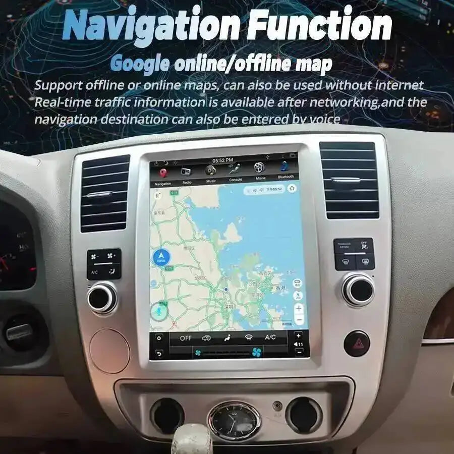 For Infiniti Qx56 QX80 2008-2011 Multimedia Video Player 12.1inch Android 15 Screen Car Ra | AUTOKITSHOP
