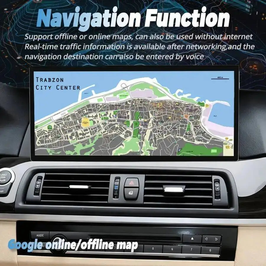 Multimedia Video Player Autoradio For BMW 5 Series F10 F11 2011 2012 15.8" Android 13 Wire | AUTOKITSHOP