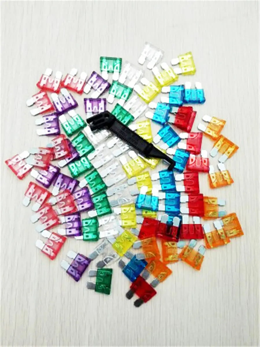 Medium Automotive Car Blade Fuse Assortment Kit 5 10 15 20 25 30 35 40 AMP
