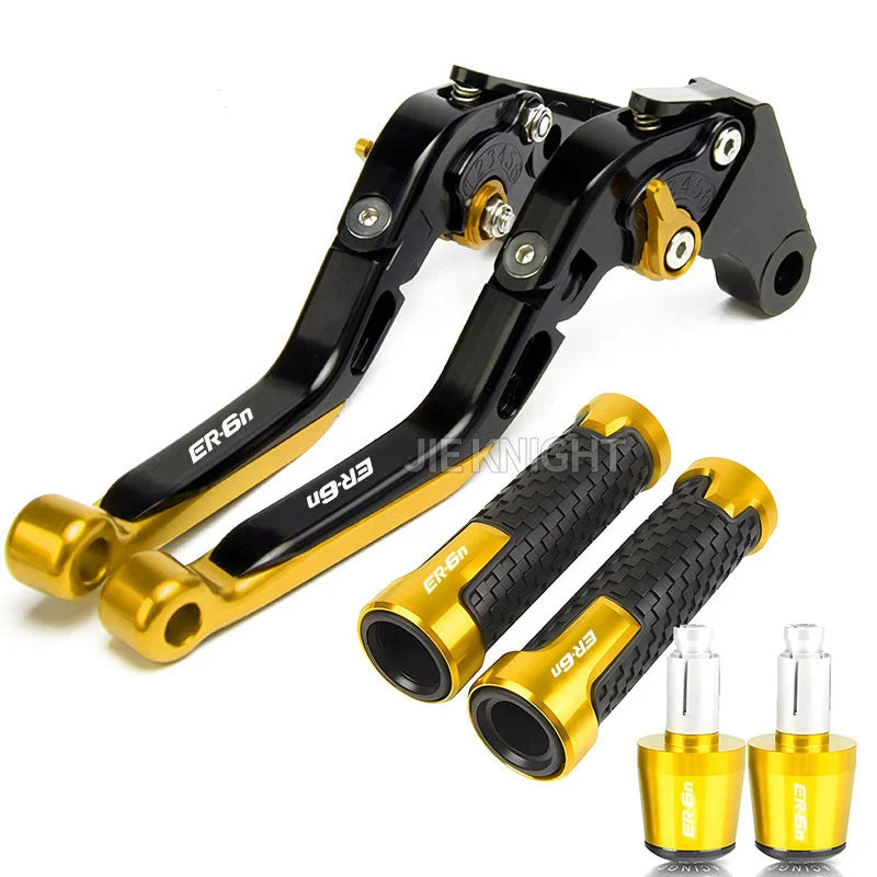 For ER6N ER-6N ER 6N 2009 2010 2011 2012 2013 2014 2015 2016 2017 Motorcycle Brake Clutch Levers - Automotive LED Light