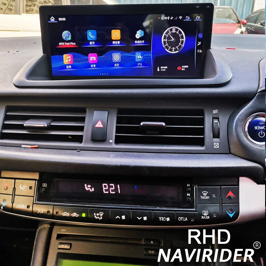 Screen For Lexus CT CT200 CT200h 2011-2019 Bluetooth Carplay Stereo Navi Multimedia Video