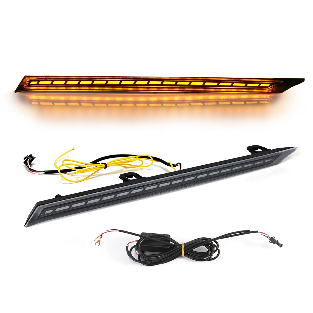LED Daytime Running Lights For Toyota RAV4 Car Engine Hood Vent Cover Decoration DRL 2019  | AUTOKITSHOP