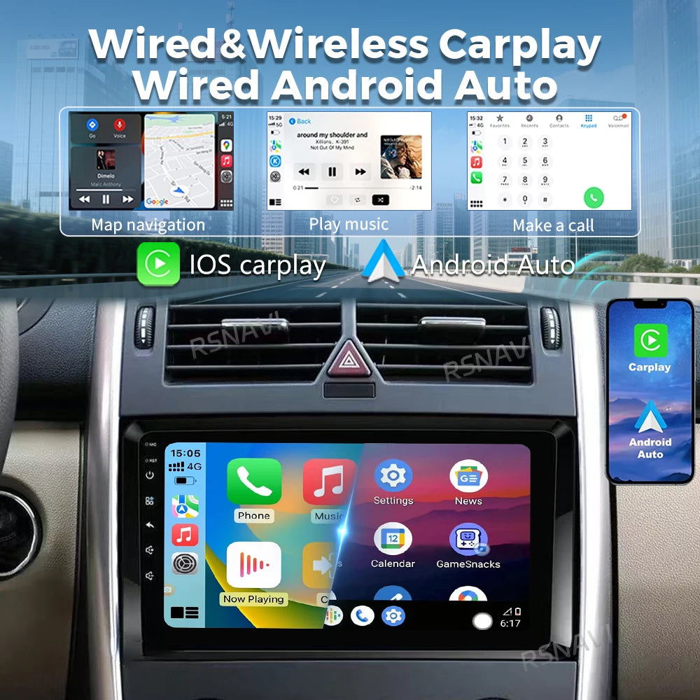 Android 16 For Mercedes Benz B200 A B Class W169 W245 2K QLED Android Car Radio Multimedia