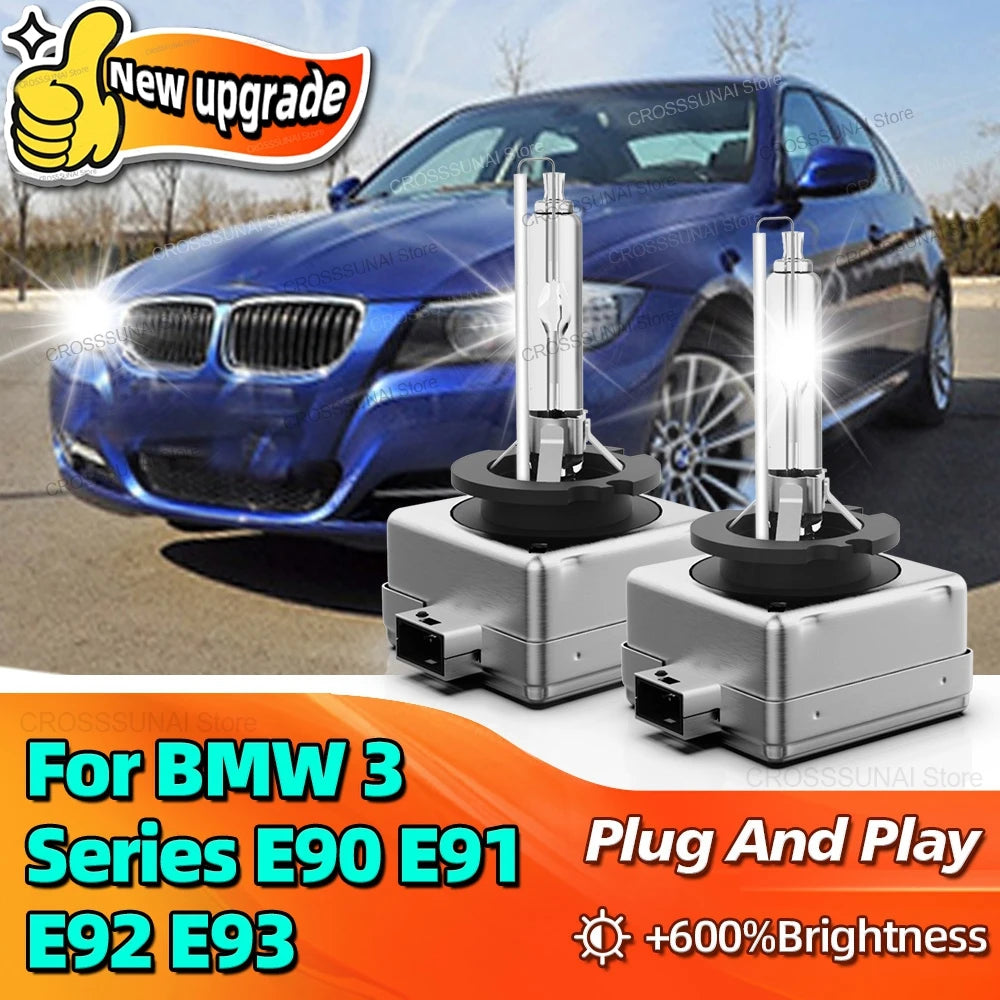 35W D1S Bulb HID Xenon Lamp Car Headlight 6000K Light Bulbs For BMW 3 Series E90 E91 E92 E