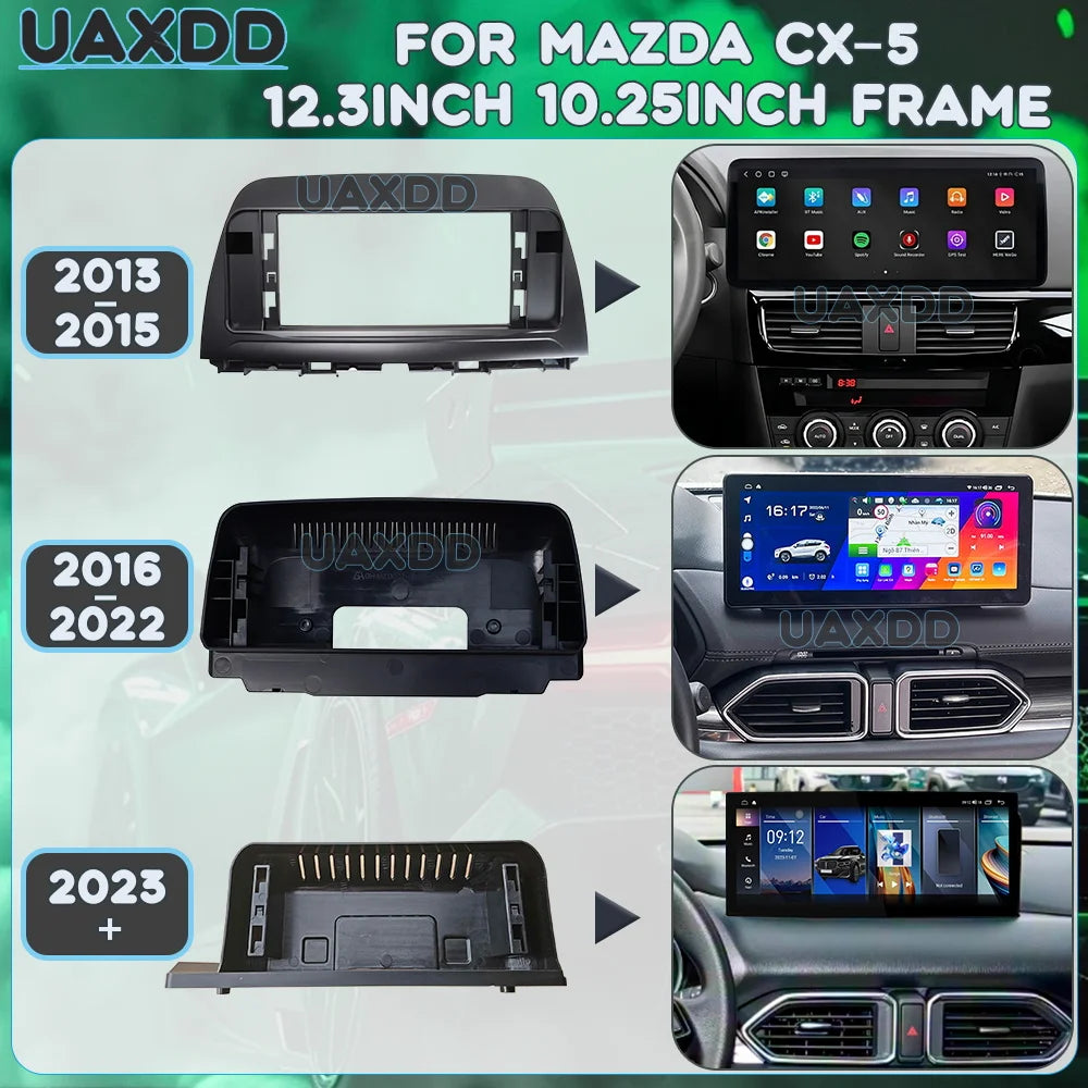 For MAZDA 2012-2025 CX-5 12.3inch 10.25inch video player dashboard multimedia car DVD MP5