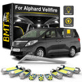 LED Interior Light Kit for Toyota Alphard Vellfire 10 20 30 Series 2003-2018 - Canbus Dome Map Door Trunk Bulbs | AUT...