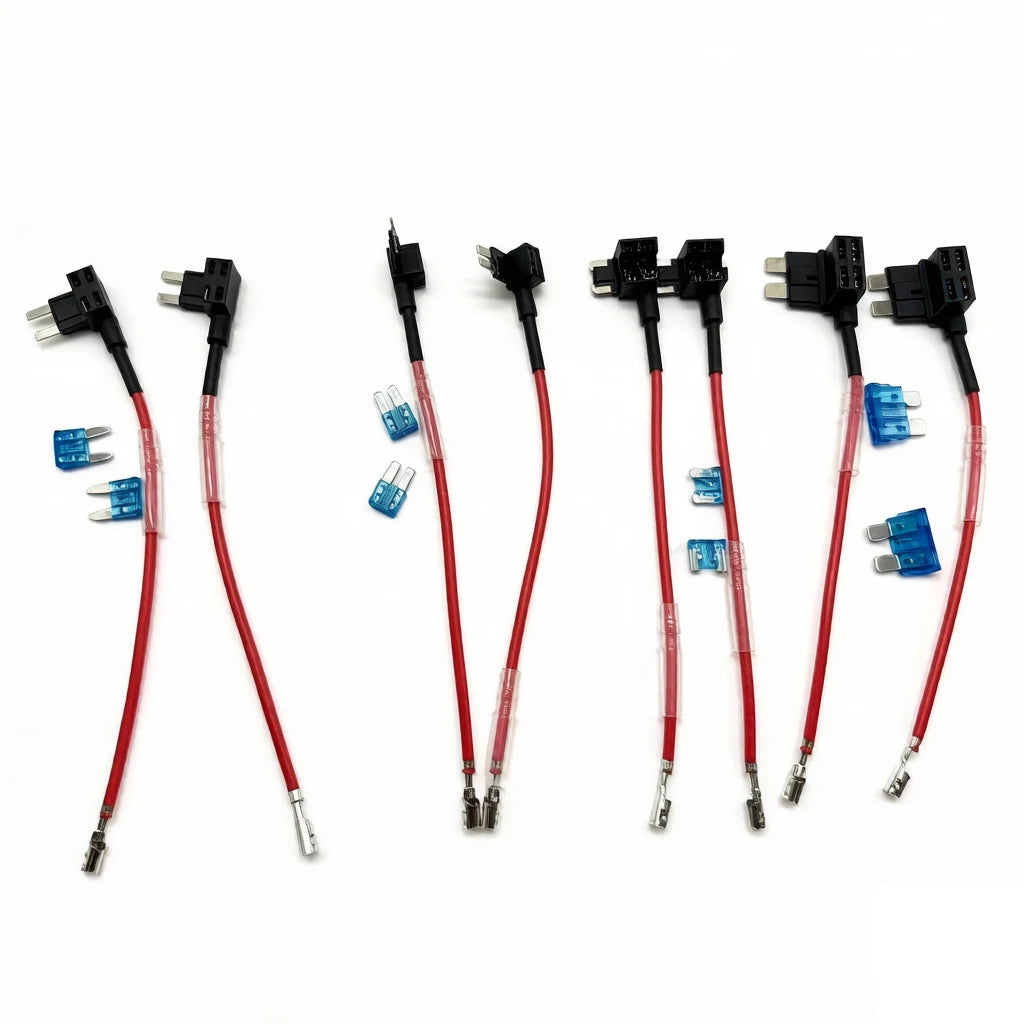 12 24V to 5V 2.5A Hardwire Kit for Car DVR Dash Cam Parking Monitor with Low Voltage Prote