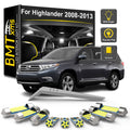 15-Piece LED Interior Light Kit for Toyota Highlander MK2 II - Canbus Error-Free Bulbs | AUTOKITSHOP