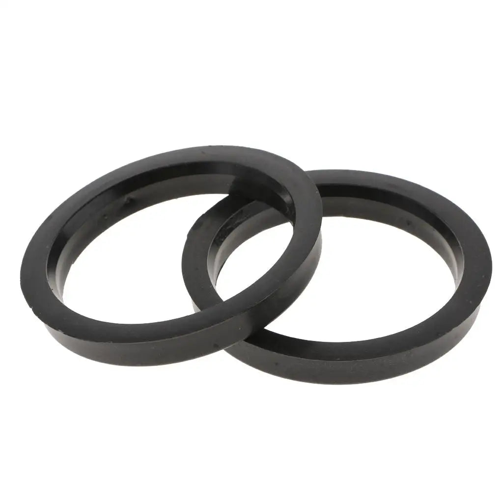 Wheel Hub Centric Ring Snug Fit Plastic Centering Ring Car Hub Rings for OD 73.1mm ID - Automotive LED Light