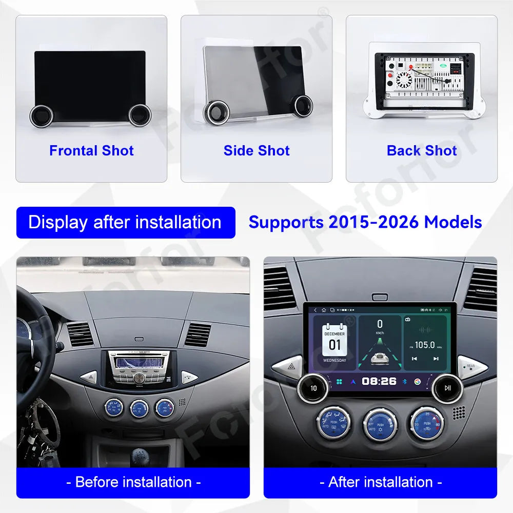 Modern Advanced 11.5 Inch Android 15 HD Touch Wireless CarPlay Android Auto GPS Car Media