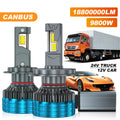 ACTVTCA H4 H7 LED Headlight 9800W 6000K H1 H8 H9 H11 9005 HB3 9006 HB4 9012 HIR2 Canbus Th