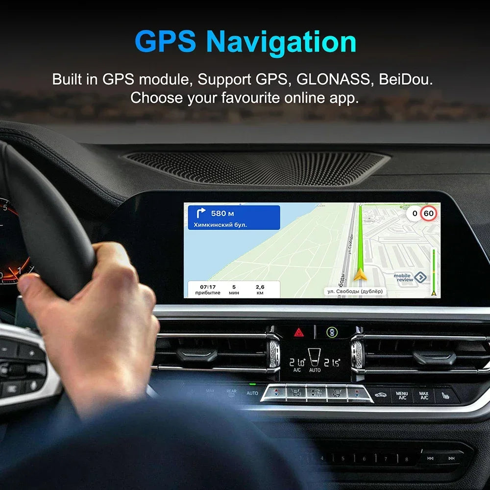 Android 13.0 CarPlay AI Box Qualcomm 6225 8-Core Chip Android Auto Wireless CarPlay Mini A