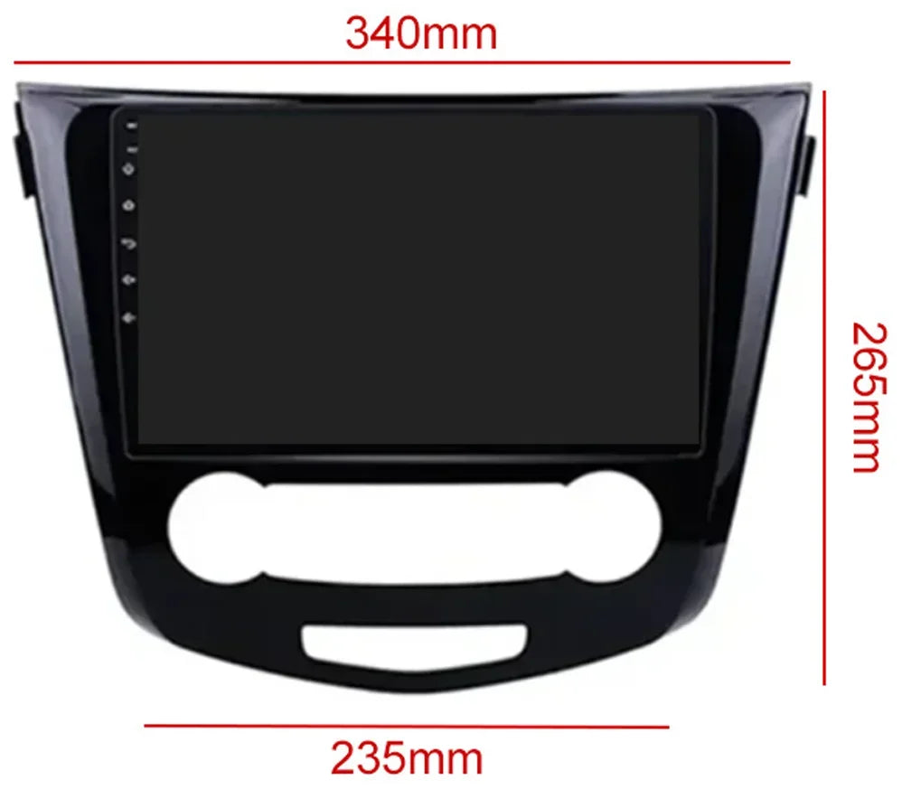 Android 14 For Nissan Qashqai J11 Nissan X trail T32 2014-2017 MT Car Radio Multimedia Wir