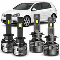 BEVINSEE H7+H1 LED Headlight Conversion Kit Powerful Super Bright Lamp for VW for Golf MK4