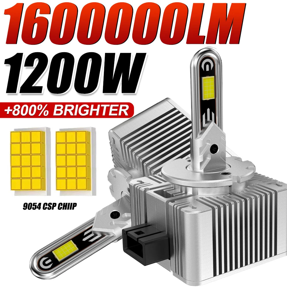 D1S D3S Led Headlight HID 1:1 D1R D3R 12V 24V Canbus Led Xenon Bulb D4S D2S D2R D4R Auto L