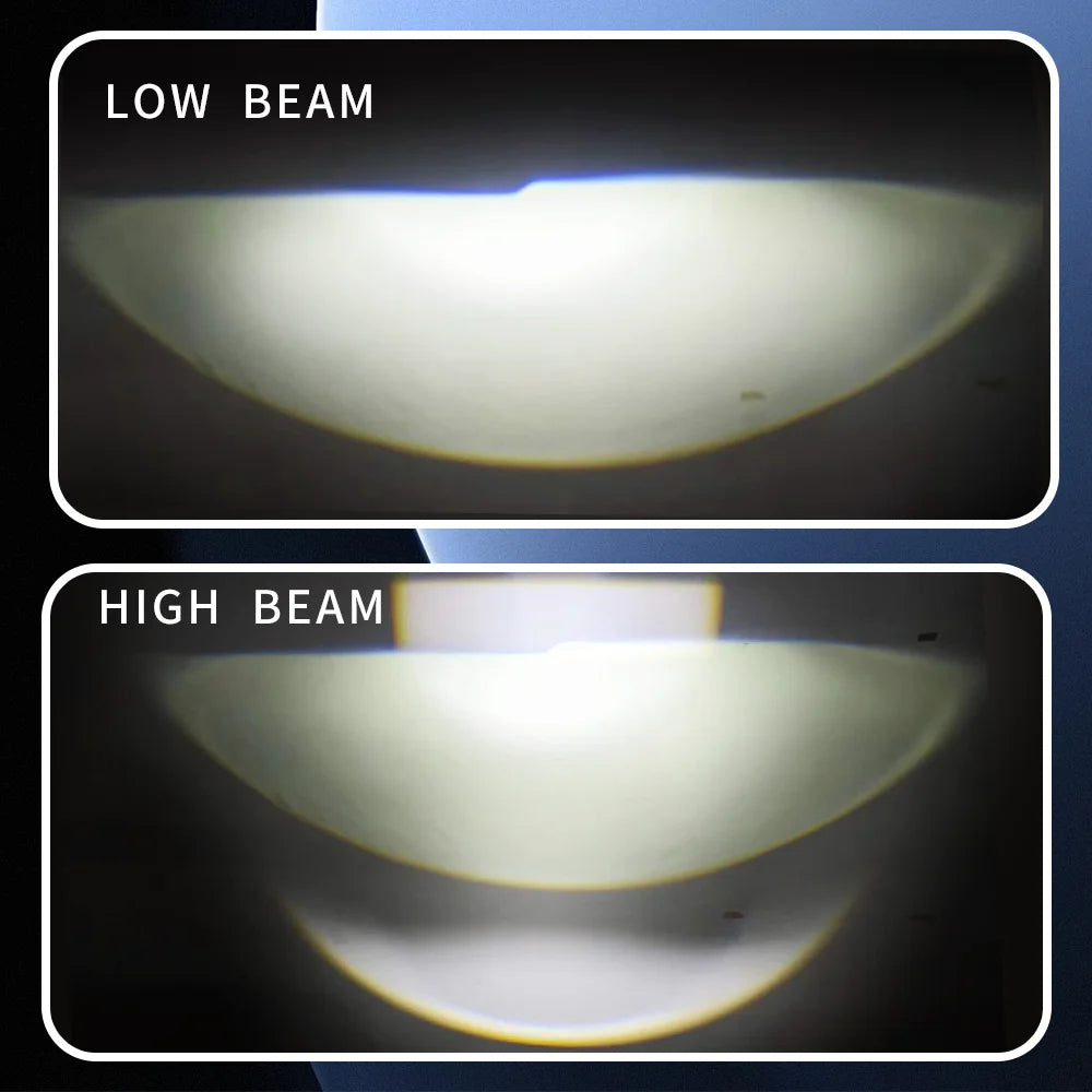 H4 Bi LED Lens Projector Car Headlight Bulbs 30000LM CANBUS High Low Beam Bulb Auto Motorc