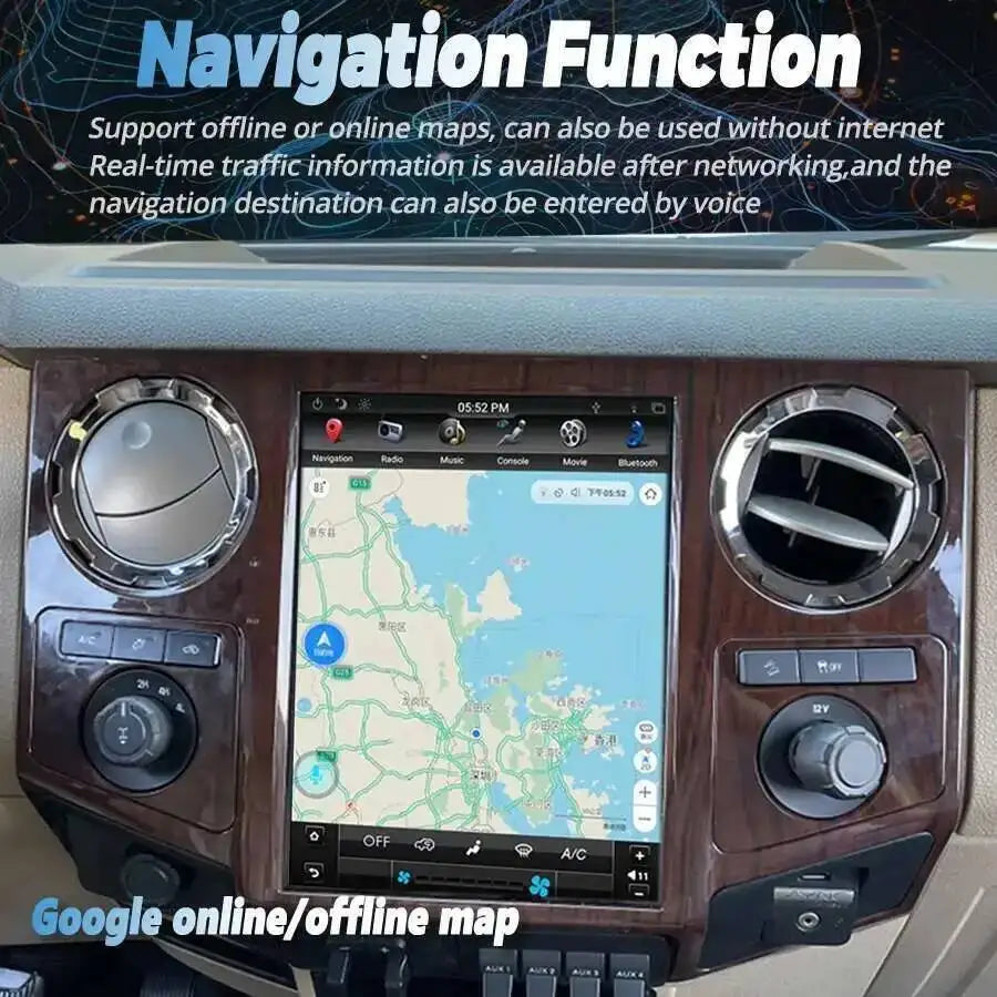 12.1inch Screen Android Car Radio For Ford F250 F350 F450 F650 2009-2014 GPS Carplay Multi | AUTOKITSHOP
