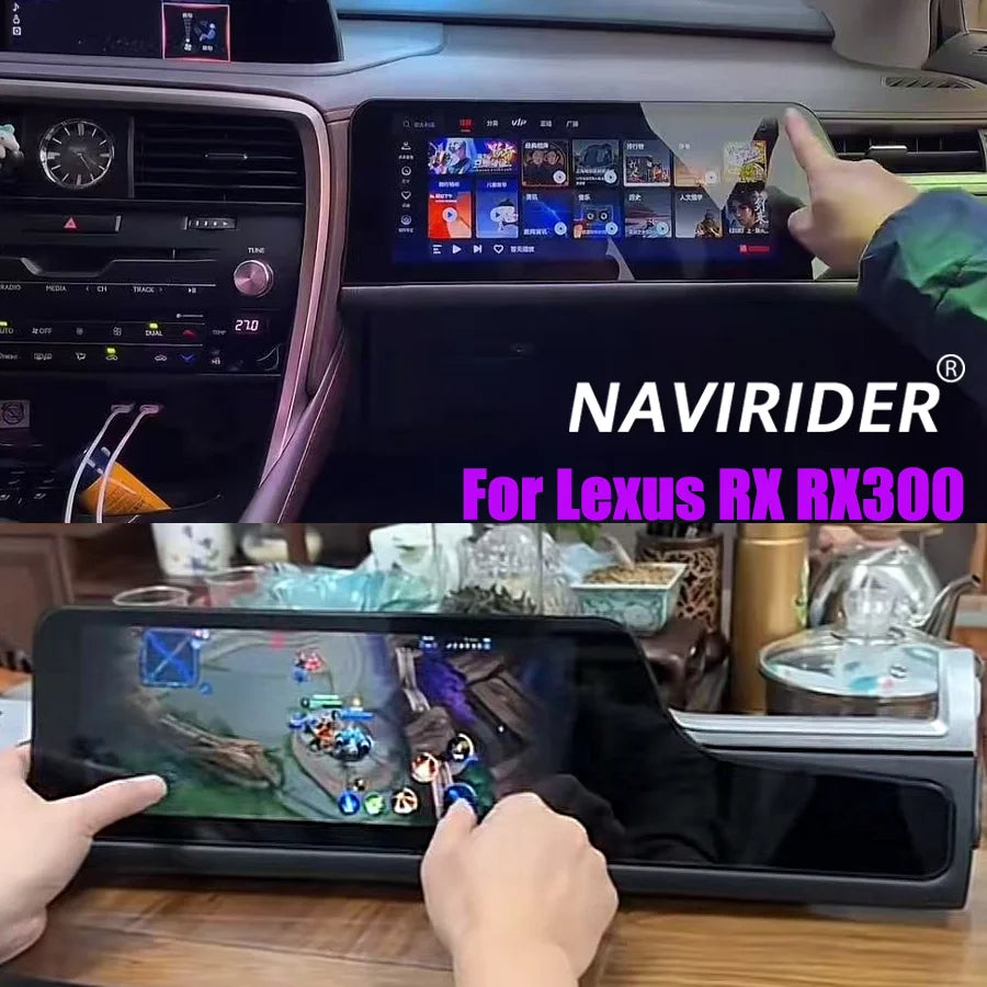 12.3“ For Lexus RX RX300 2016 - 2022 Android15 Co-pilot Entertainment Screen Car Multimedi | AUTOKITSHOP