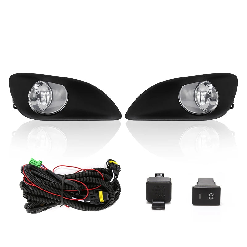 Led Fog Lamp for Toyota Yaris Vios Belta Hatchback Sedan 2007 2008 2009 2010 2011 DRL Dayt | AUTOKITSHOP
