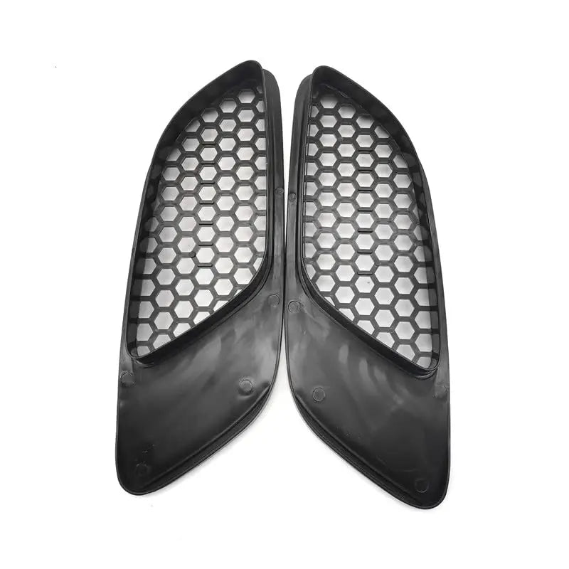 For 07-13 BMW E90 E91 E92 M3 Type Front Bonnet Hood Vent Cover Trim Glossy Black