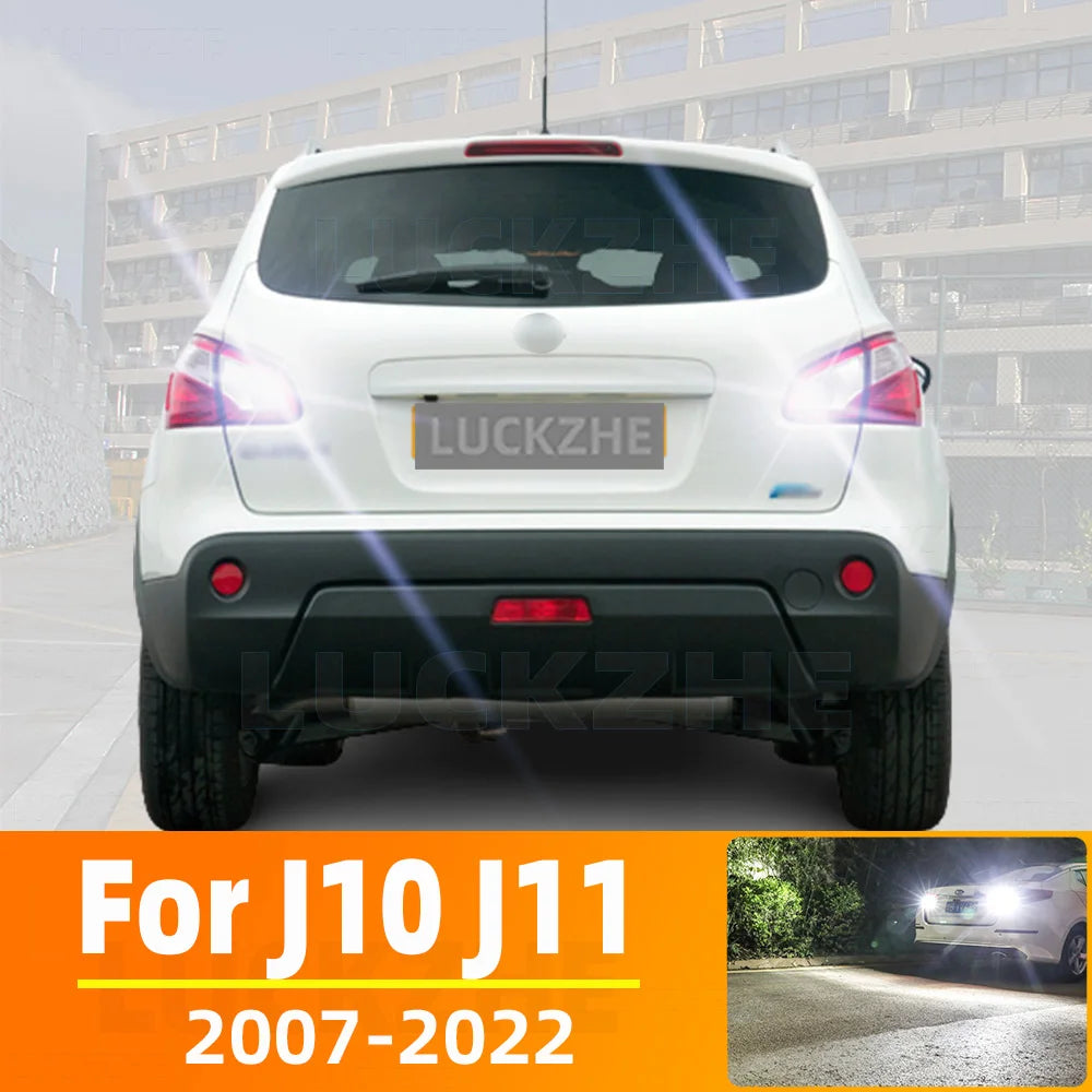 2-Piece LED Interior Light Kit for Nissan Qashqai J10 J11 Accessories 2007-2020 - Canbus Dome Map Door Trunk Bulbs | ...