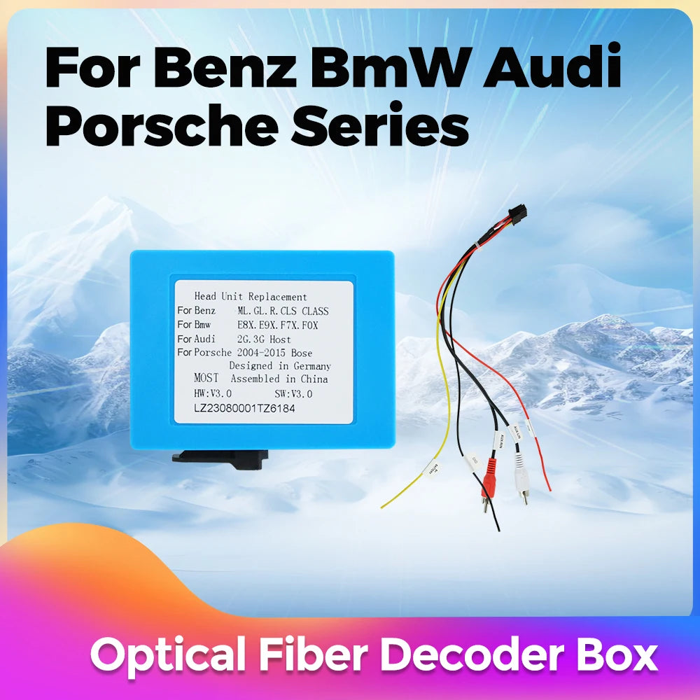 Optical Fiber Decoder Box for Mercedes Benz E CLS SLK SL S CL Series (W219 W211 W171) ≤ 20 | AUTOKITSHOP
