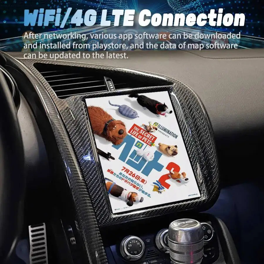 9.7" Android15 Touch Screen For Audi R8 2007-2014 Car Radio Carplay Navigation GPS Stereo  | AUTOKITSHOP