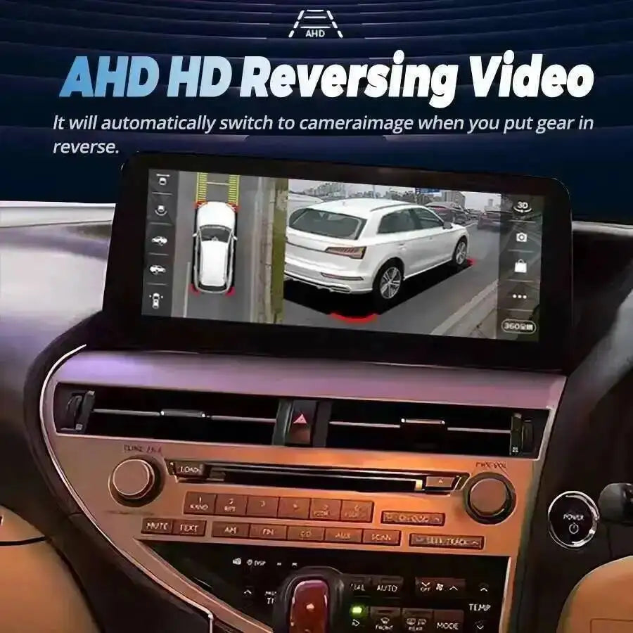 For Lexus RX270 RX350 RX450H 2009-2015 GPS Android Auto Stereo Navigation Multimedia Video