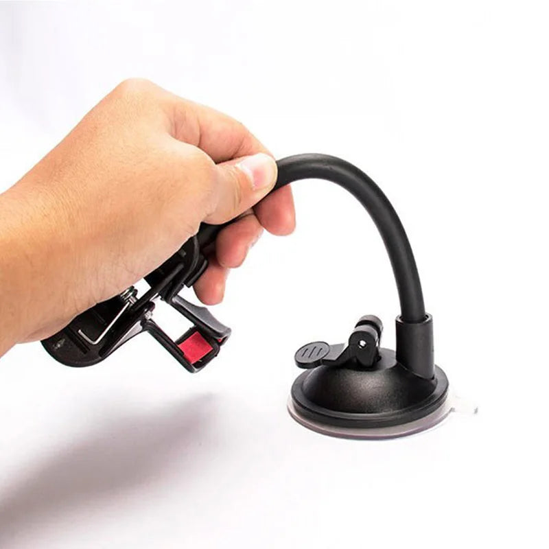 Car Cell Phone Holder Universal 360 Rotating Dashboard Suction Mount GPS Windshield Stands Auto  - Automotive LED Light