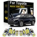 LED Interior Light Kit for Toyota RAV4 RAV 4 XA10 20 30 40 50 1998-2020 - Canbus Dome Map Door Trunk Bulbs | AUTOKITSHOP