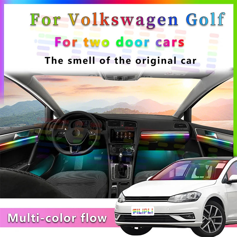 RGB - Ambient Light - for VW - App Control - Car Interior Lighting | AUTOKITSHOP