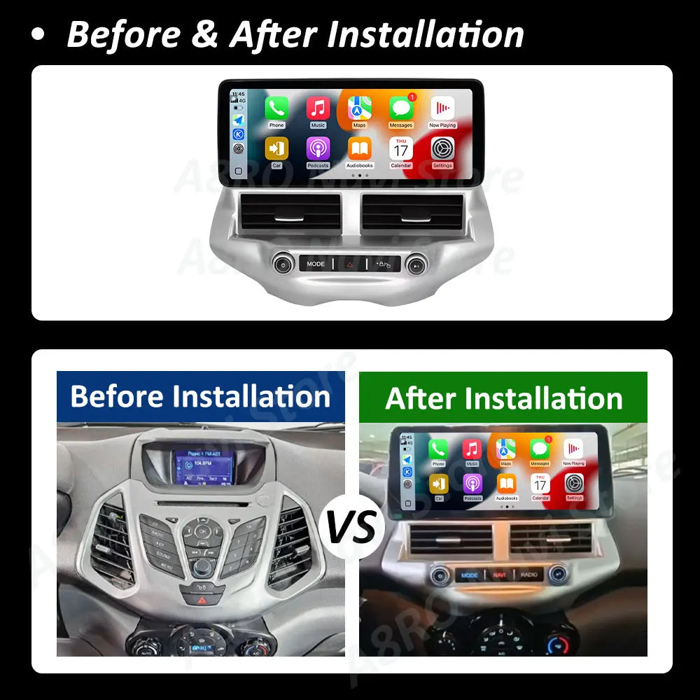 Car Multimedia Video Player Android for Ford EcoSport 2013 2014 - 2017 Bluetooth Ultra-thi | AUTOKITSHOP
