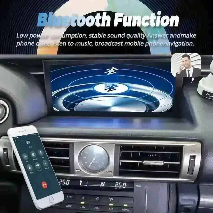 Screen For Lexus IS RC 200 250 200t 300h 2013-2020 Car Multimedia Player DSP Android 14 Ca