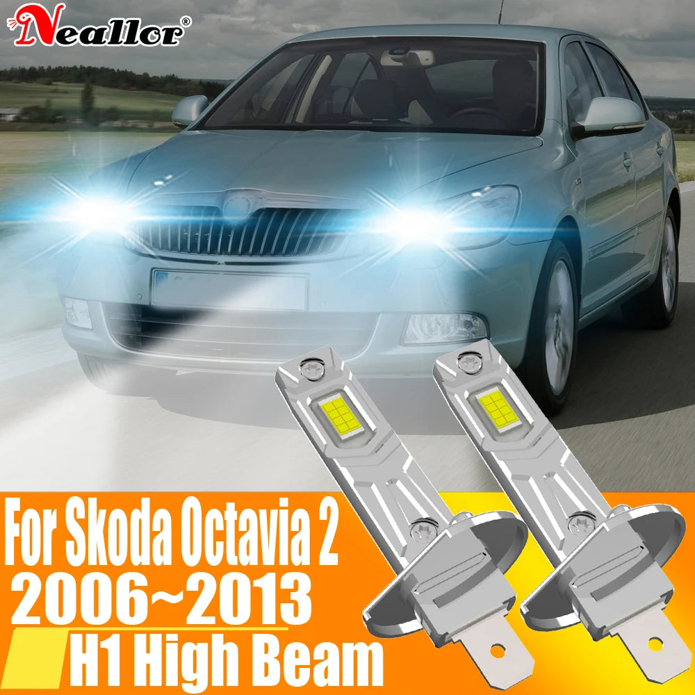H1 Led Headlight Canbus Bulb Car Light High Power Auto Fog Diode Moto Driving Running Lamp